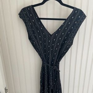 Tocca Silk Geometric Pattern Dress - Size 2